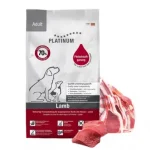 Koop Vandaag Platinum Adult Lamb+Rice - szárazeledel kutyák számára 1.5 kg