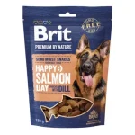 Brit Premium Happy Day Semi-Moist Snack Salmon, Dill - lazac kaporral 180g Direct Verzonden
