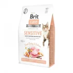 Koop Vandaag Brit Care Cat Grain Free Sensitive macskatáp 2kg