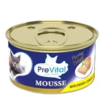 Flitsaanbieding PreVital Mousse Chicken - pástétom csirkével felnőtt macskák számára 85 g