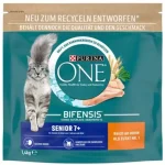 Weekendaanbieding Purina ONE Bifensis Senior 7+ száraz macskaeledel - csirke 750 g