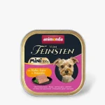 Animonda Vom Feinsten Adult Mini mit Huhn, Gans + Petersilie (csirke,liba,petrezselyem) alutálkás - felnőtt kutyák részére (100g) Superprijs