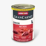 Animonda GranCarno with heart Junior (pulyka) nedves eledel - Kölyök kutyák részére (400g) Nieuw