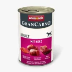 Direct Beschikbaar Animonda GranCarno with heart Adult (szívvel) nedves eledel - Felnőtt kutyák részére (400g)