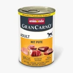 Gratis Retour Animonda GranCarno Adult (pulyka) konzerv - Felnőtt kutyák részére (400g)