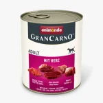 Goedkoop Animonda GranCarno Adult (sertés,szív) konzerv - Felnőtt kutyák részére (800g)