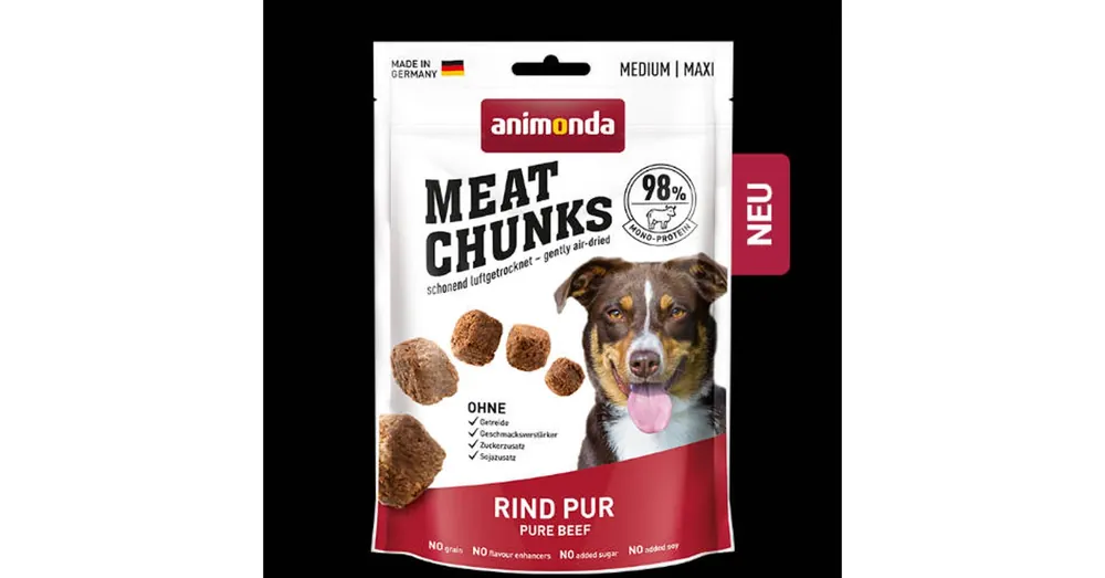 Laatste Versie Animonda Meat Chunks Beef pur - jutalomfalat (marha) kutyák részére (80g)