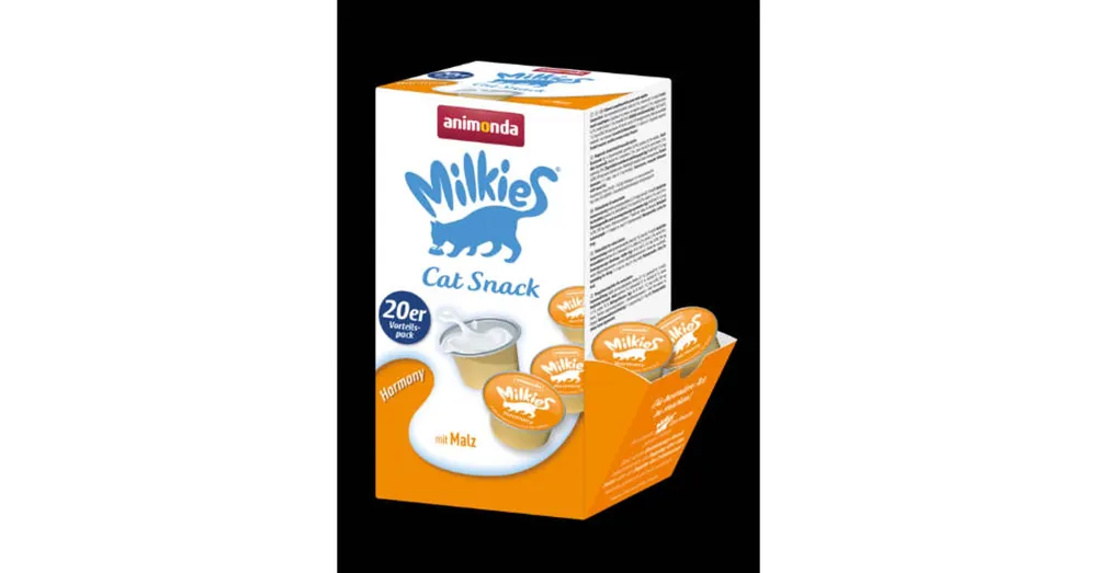 Laatste Kans Animonda Milkies Cat Snack Selection - jutalomfalat (tej) macskák részére (20x15g)