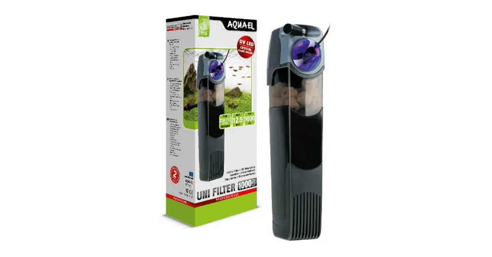 Alleen Vandaag AquaEl Uni Filter UV Power 1000 - UV Sterilizátoros akváriumi belső szűrő készülék