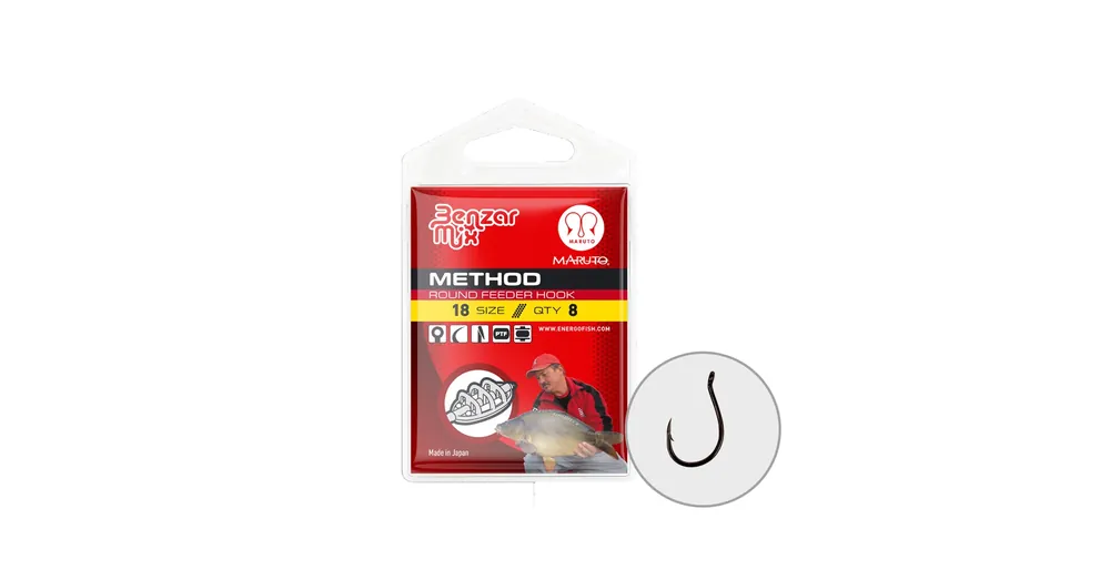 Actieprijs BENZAR METHOD ROUND FEEDER HOROG 12-as méret