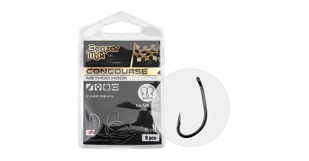 BENZÁR CONCOURSE METHOD CARP DEVIL HOROG 12 8DB/CS Hoge Kwaliteit