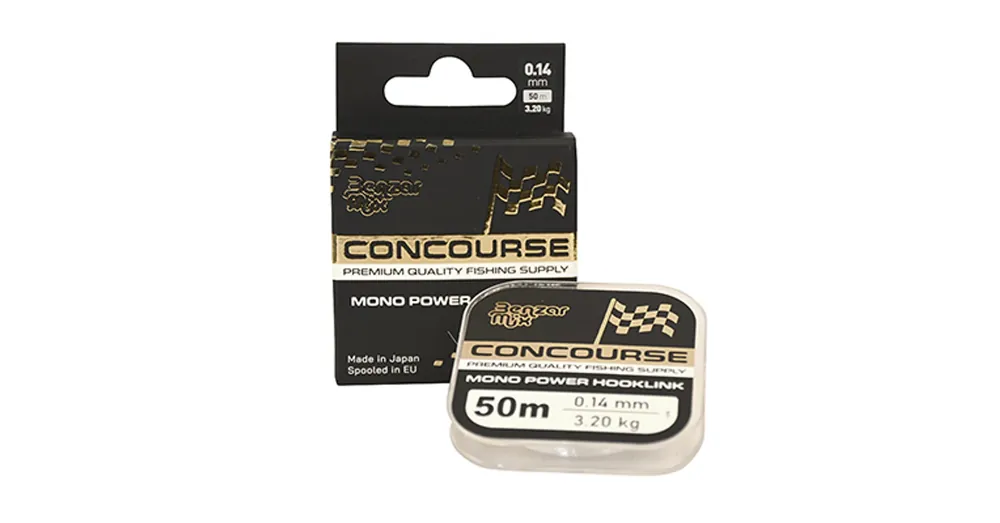 BENZAR CONCOURSE MONO POWER HOOKLINK 0,12MM 50M Lage Prijs