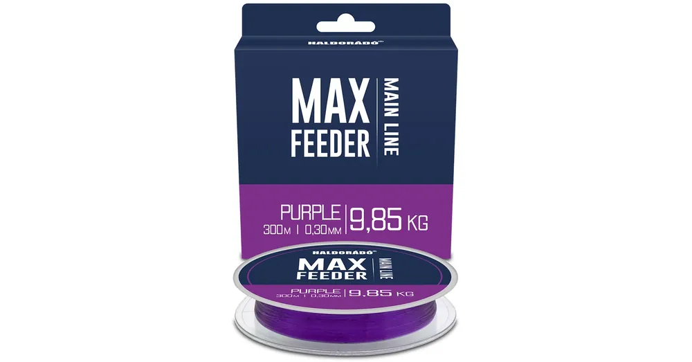 Hete Deal Haldorádó MAX Feeder Purple zsinór 0,30mm / 300m - 9,85 kg