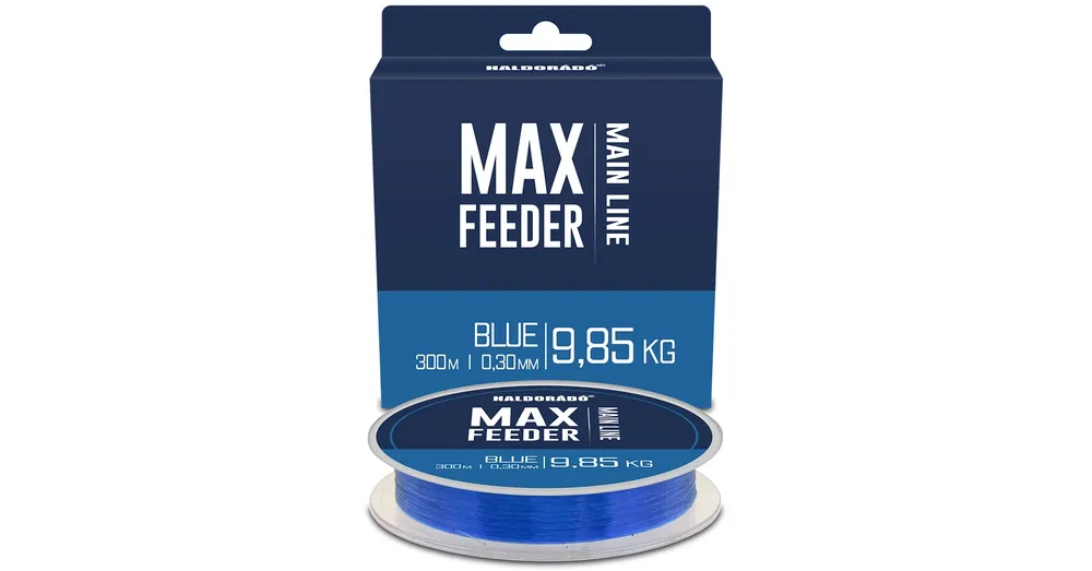 Beperkte Voorraad Haldorádó MAX Feeder Blue zsinór 0,30mm / 300m - 9,85 kg