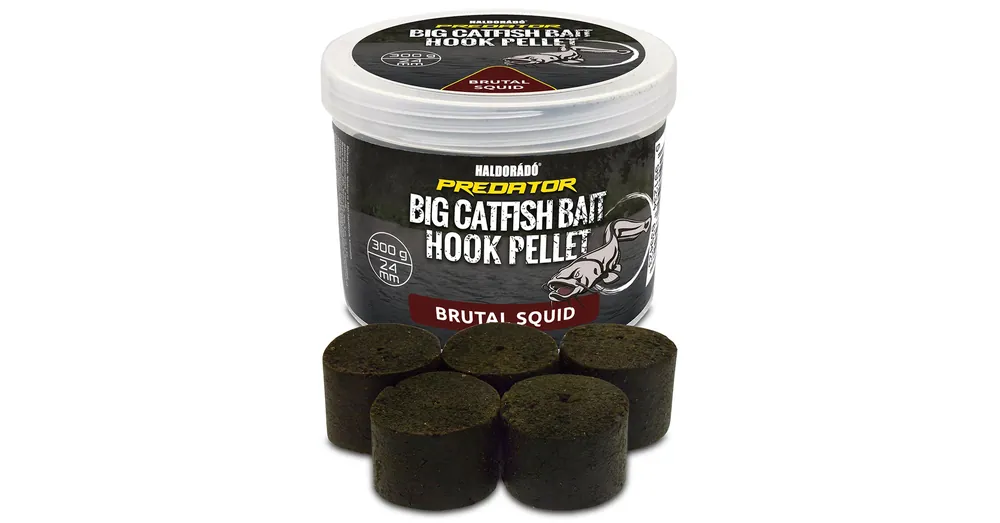 Laatste Versie Haldorádó Catfish Bait Hook Pellet 24 mm - Brutal Squid