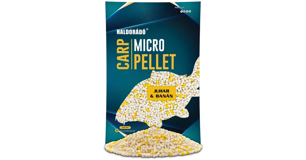 Direct Beschikbaar Haldorádó Carp Micro Pellet - Juhar