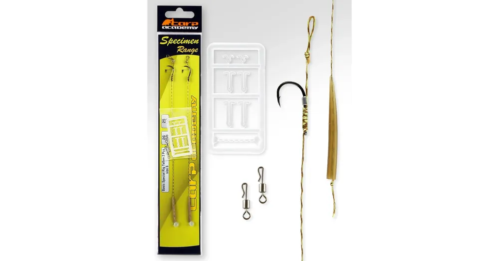 CARP ACADEMY Basic Special Rig Teflon 2-es méret 2db/cs Speciale Aanbieding