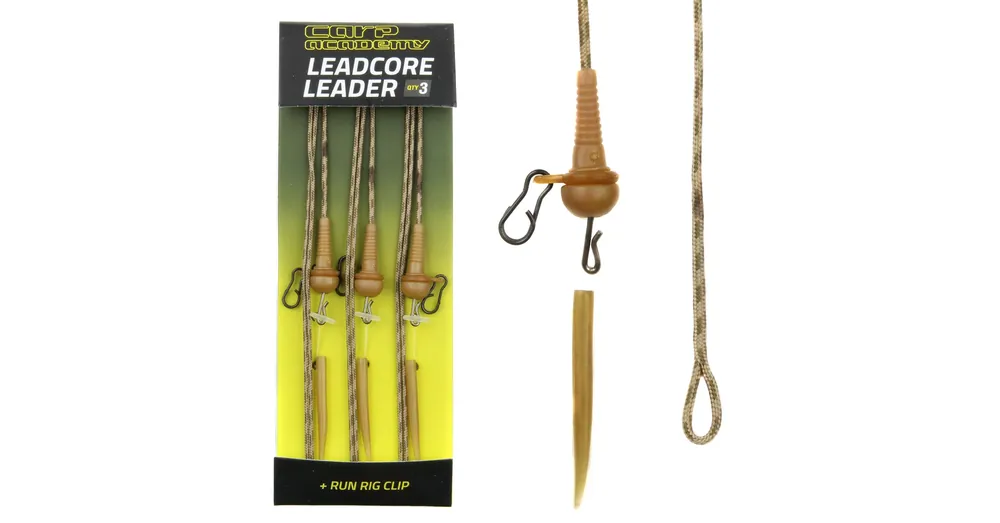 Betrouwbaar CARP ACADEMY Komplett végszerelék ólombetétes zsinóron 3db/cs