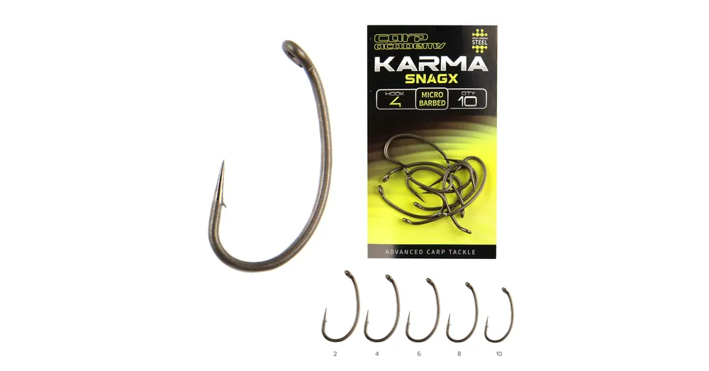 CARP ACADEMY KARMA SnagX 8 10db/cs Korting