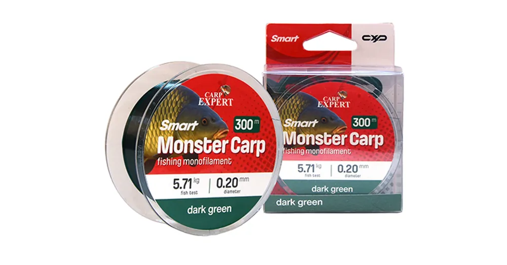 CARP EXPERT SMART MONSTER CARP 0,25MM 150M DARK GREEN 8,87KG Finale Uitverkoop