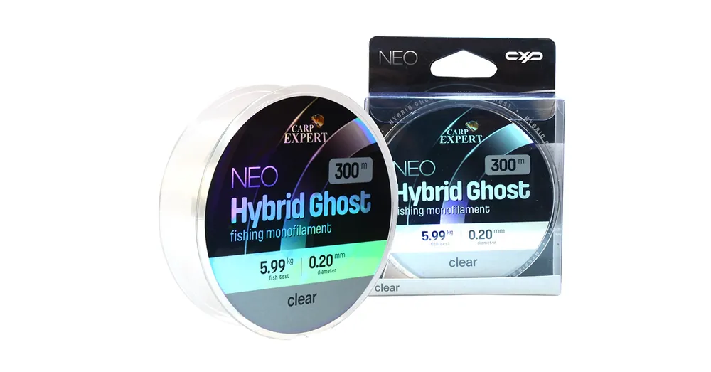 CARP EXPERT NEO HYBRID GHOST 0,20MM 300MCLEAR 5,99KG Beperkt Aanbod