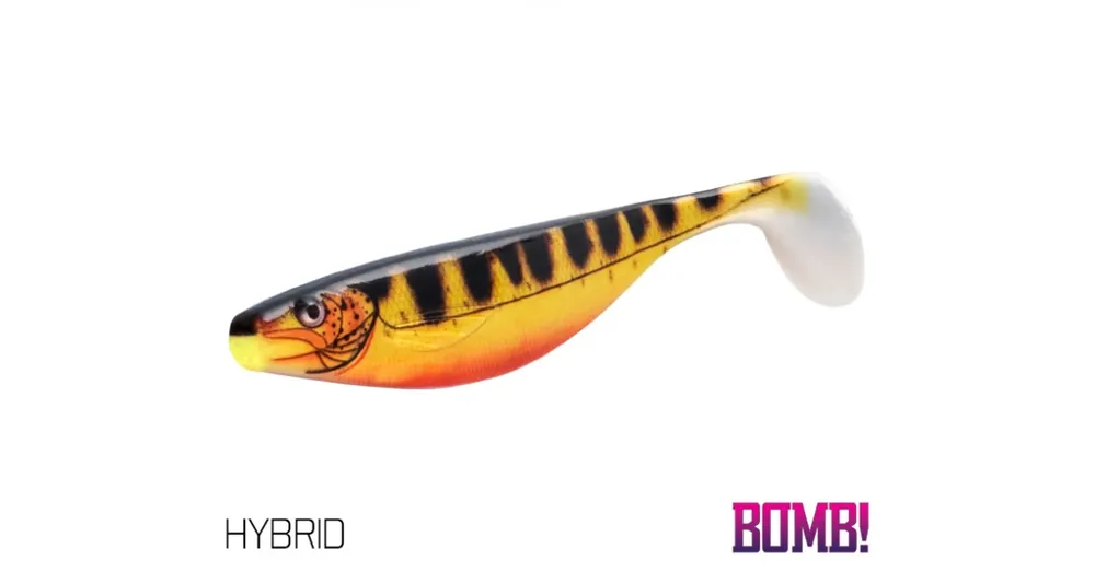 Aanbieding BOMB! Gumihal HYPNO / 3db 9cm/ 3D HYBRID