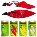 WAVE-E TAIL 1db Mepps jig 8g +3db Mister Twister gumi 10cm piros Beste Prijs
