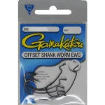 Alleen Vandaag GAMAKATSU WORM OFFSET EWG HOOKS BLACK 3/0