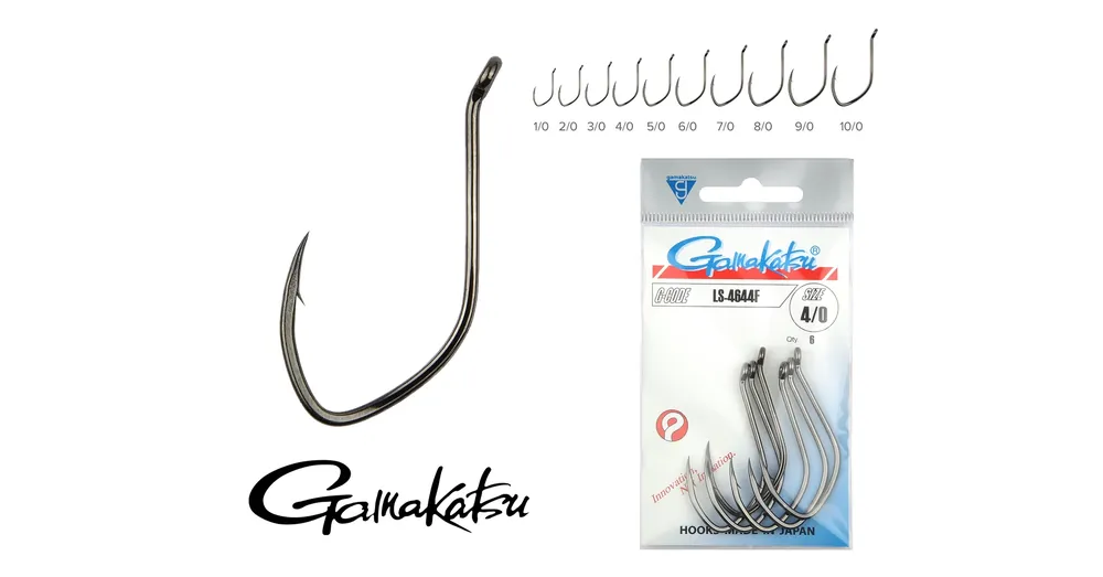 Alleen Vandaag GAMAKATSU LS-4644F/900 9/0 3/cs AKCIÓ -20%