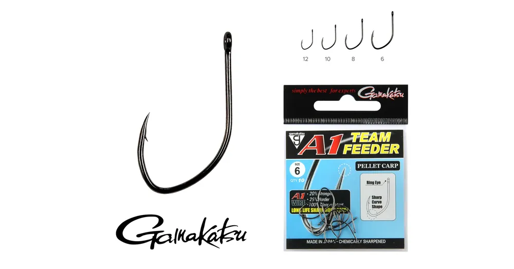Voordeelprijs GAMAKATSU A1 Team Feeder Pellet Carp 6-os 10/cs AKCIÓ -20%