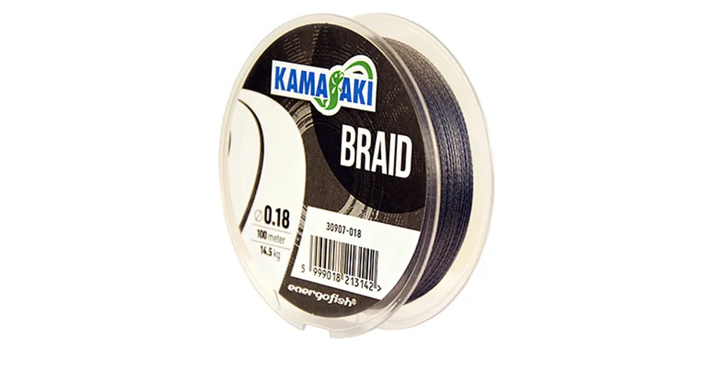 Bestseller KAMASAKI BRAID GREY 0.10MM 7,6KG